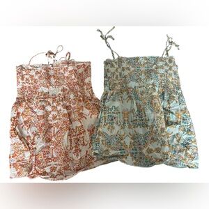 2 Old Navy Red and Blue Casual Top